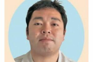 逮捕された廣出翔容疑者(病院の広報誌より)