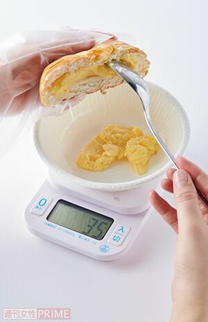 クリームの量には黄金比があった！（撮影／山田智絵）