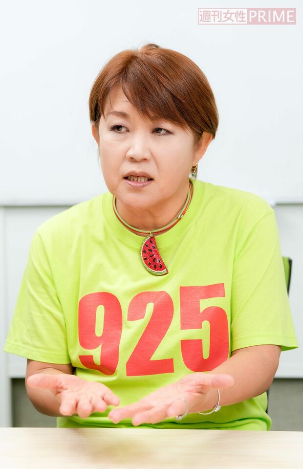 山田邦子さん　撮影／伊藤和幸