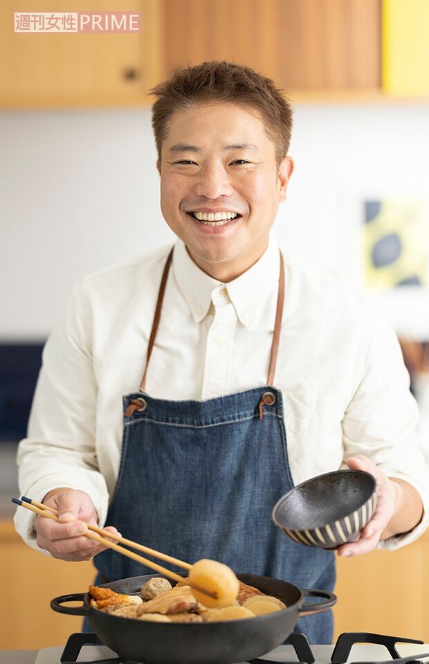 栗原心平さん●料理家。会社の経営に携わるいっぽう、幼いころから得意だった料理の腕をいかし、テレビや雑誌などを中心に活躍。テレビ『男子ごはん』出演、著書『栗原家のごはん』（大和書房）ほか、公式YouTubeチャンネル『ごちそうさまチャンネル』も好評。（撮影／廣瀬靖士）