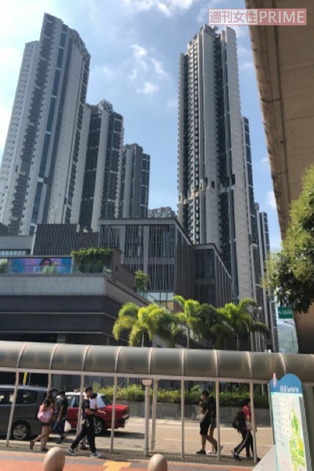香港市内の様子（山本さん提供写真）