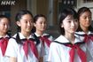 左から2番目が水嶋凜。目元が母・斉藤由貴を彷彿とさせる(『ちむどんどん』公式Twitterより)