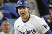 日本時間9月26日にタイムリーヒットを放った大谷翔平 写真/共同通信社