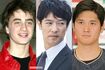 写真左からダニエル・ラドクリフ、堺雅人、大谷翔平