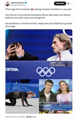 ロマン・スコルニアコフ氏について言及されたXの投稿