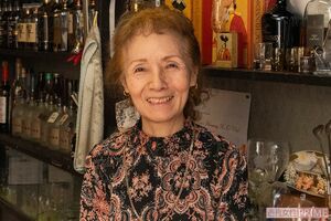 「スナックYOU」剱持好子ママ（撮影／山田智絵）