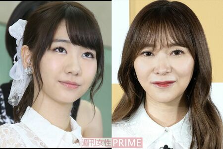 左から柏木由紀、指原莉乃