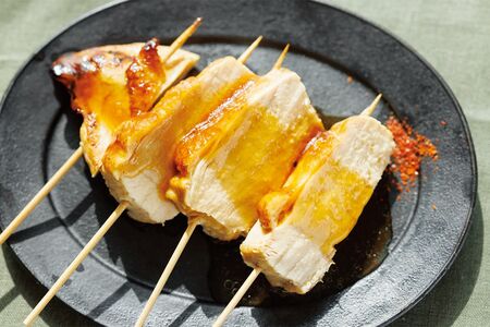 鶏むね肉の「焼き鳥」