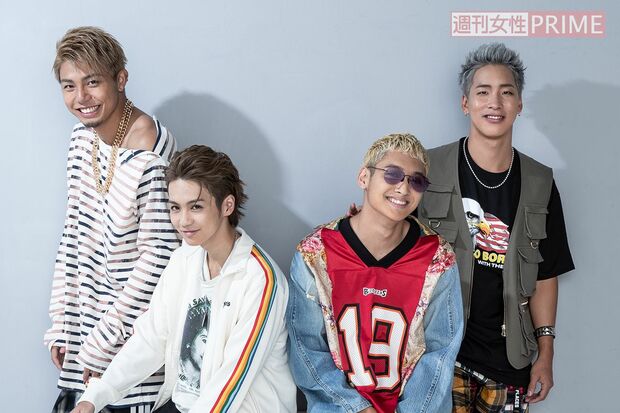 左から、武知海青、吉野北人、鈴木昂秀、陣　撮影／廣瀬靖士（'18年撮影）