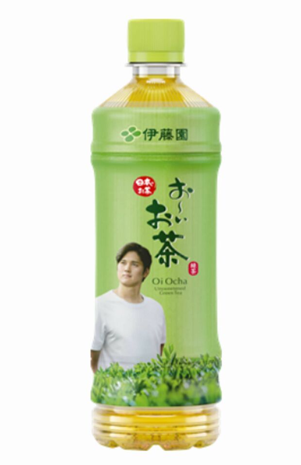 『お～いお茶』の『大谷翔平ボトル』（伊藤園の公式ホームページより）