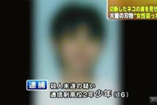 岡庭容疑者が通り魔で逮捕されたときの報道(FNNニュースより)