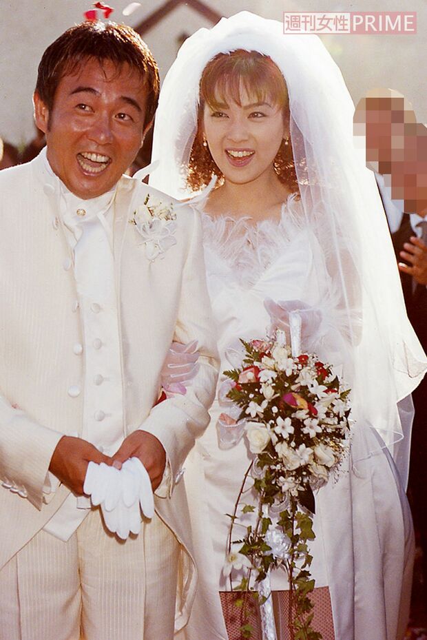 TUBEの前田亘輝との結婚式（1997年）