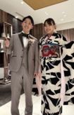 結婚した弟とのツーショットを公開したフワちゃん(公式Xより)