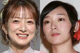 左から辻希美、加護亜依