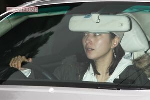 ハンドルを握る広末涼子(2009年)