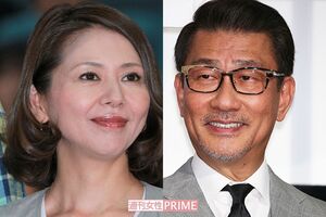 小泉今日子（左）と中井貴一