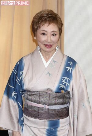 2016年5月17日『喜劇　極楽町一丁目～嫁姑千年戦争～』制作発表での浜木綿子