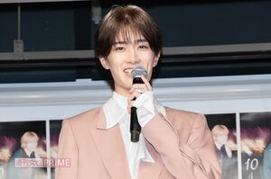 写真集の発売記念イベントを行った山中 撮影/齋藤周造