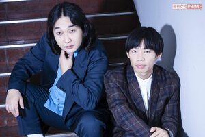 『この動画は再生できません THE MOVIE』かが屋のふたり 撮影/吉岡竜紀