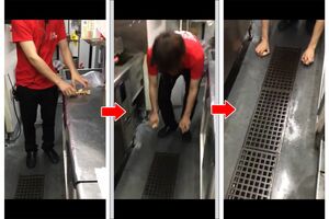 '18年にカラオケ店のスタッフが唐揚げを床にこすり付けてから揚げる動画を投稿し騒動に