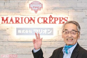 マリオンクレープ創業者、岸伊和男さん
