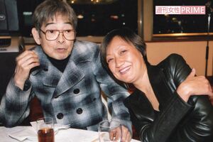 立川談志さんと松岡ゆみこさんの思い出の写真
