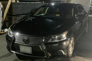 事故を起こした戸梶将行容疑者の車