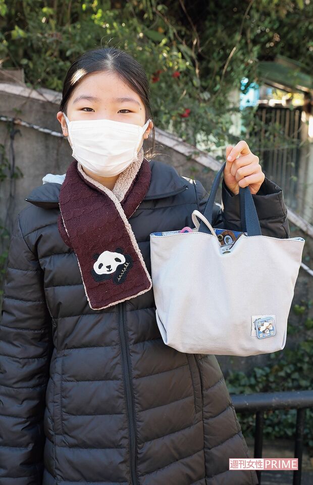 名前は「蕾光（つぼみ）」さん。レイレイ（蕾蕾）の一字が入っているのがうれしいそう