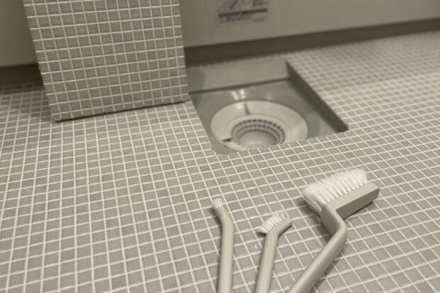 排水口のフタをなくす