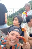8月7日にゲリラ配信されたTiktokライブ(ジャニーズWEST公式Tiktokより)