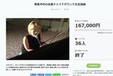 約1万5000人が閲覧したが……（『CAMP FIRE』サイトより）