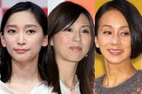 左から杏、雨宮塔子、中村江里子