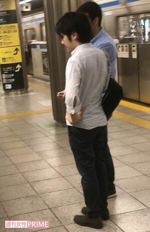 圭さんは私服姿のSP