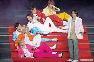 よろこびいっぱい7人のライブ『Travis Japan』(撮影/北村史成)