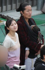 広末涼子とキャンドル・ジュン氏（2011年）