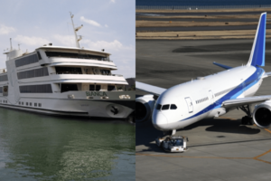 飛行機の世界では機体のことを「シップ」、機長のことを「キャップ」と呼ぶ。これも船の文化からきたものなのだとか