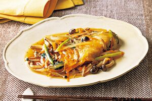 銀だらのごまあんかけ