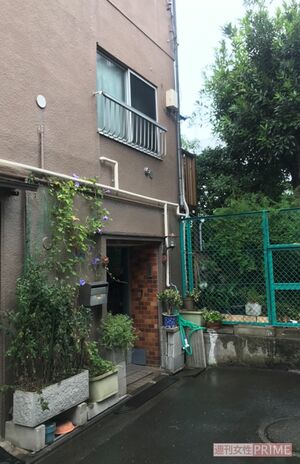 現場の自宅。3階に息子一家が暮らしているが事件には気づかなかった
