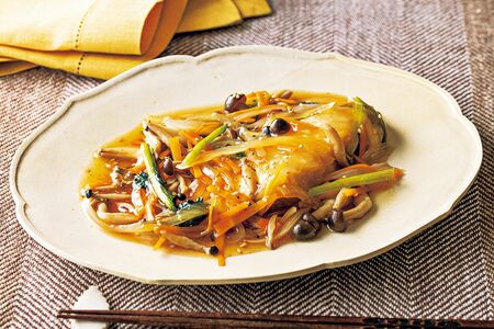 銀だらのごまあんかけ