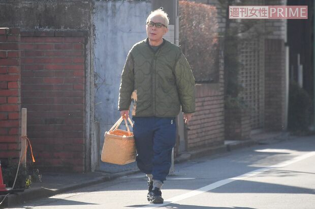 帰宅途中の所ジョージ('20年2月)