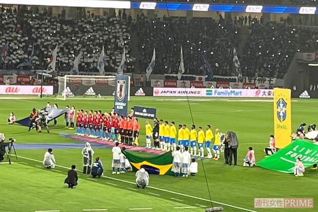 21年ぶりの日本対ブラジル
