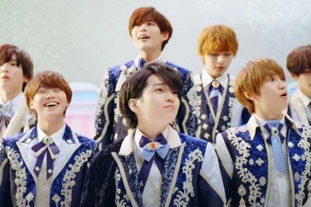 なにわ男子の『ダイヤモンドスマイル』公式MVより抜粋