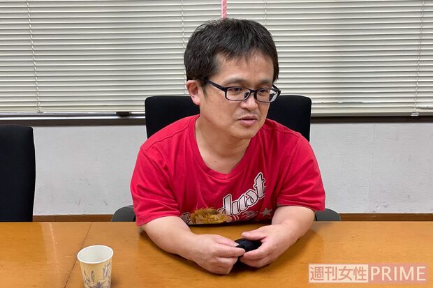 「なんでも話しますよ」と笑顔で語ってくれたプリティ太田