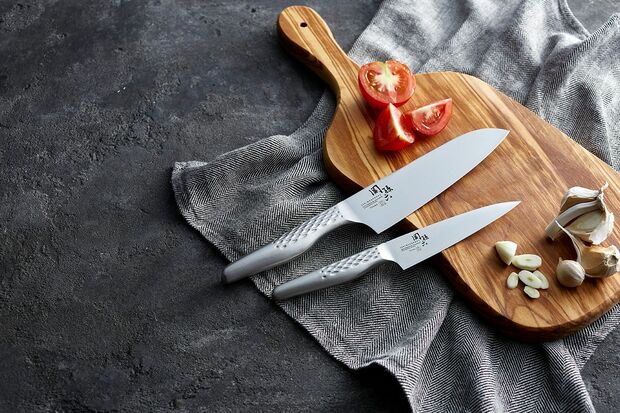 『関孫六オールステンレス「匠創」三徳包丁＆ペティナイフセット』（岐阜県関市　寄付金額：2万円　還元率：44％）