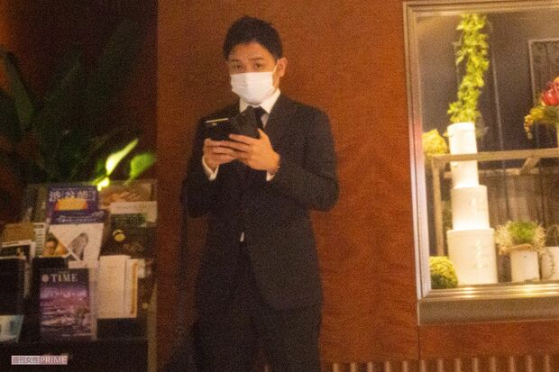 '19年8月、朝ドラ『なつぞら』の打ち上げに参加した千鳥ノブ