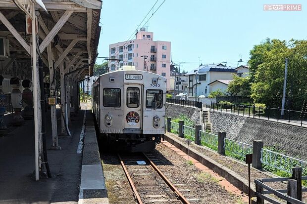 弘南鉄道・大鰐線の中央弘前駅　撮影／編集部