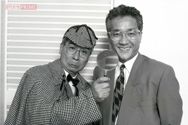 横澤彪さんと上岡龍太郎（1991年）