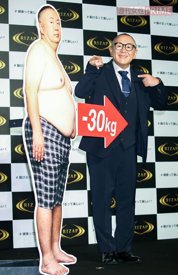 30キロのダイエットに成功した松村邦洋