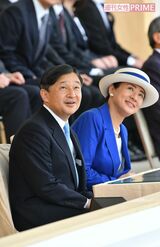 '19年9月、茨城県で行われた国民体育大会の開会式には天皇皇后両陛下そろってお出ましになった