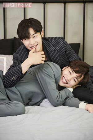 ウ・ドファン、キム・ミンジェ　撮影／キム・ジヒョン